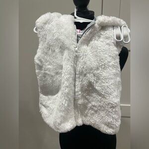 Faux fur vest-Gymboree